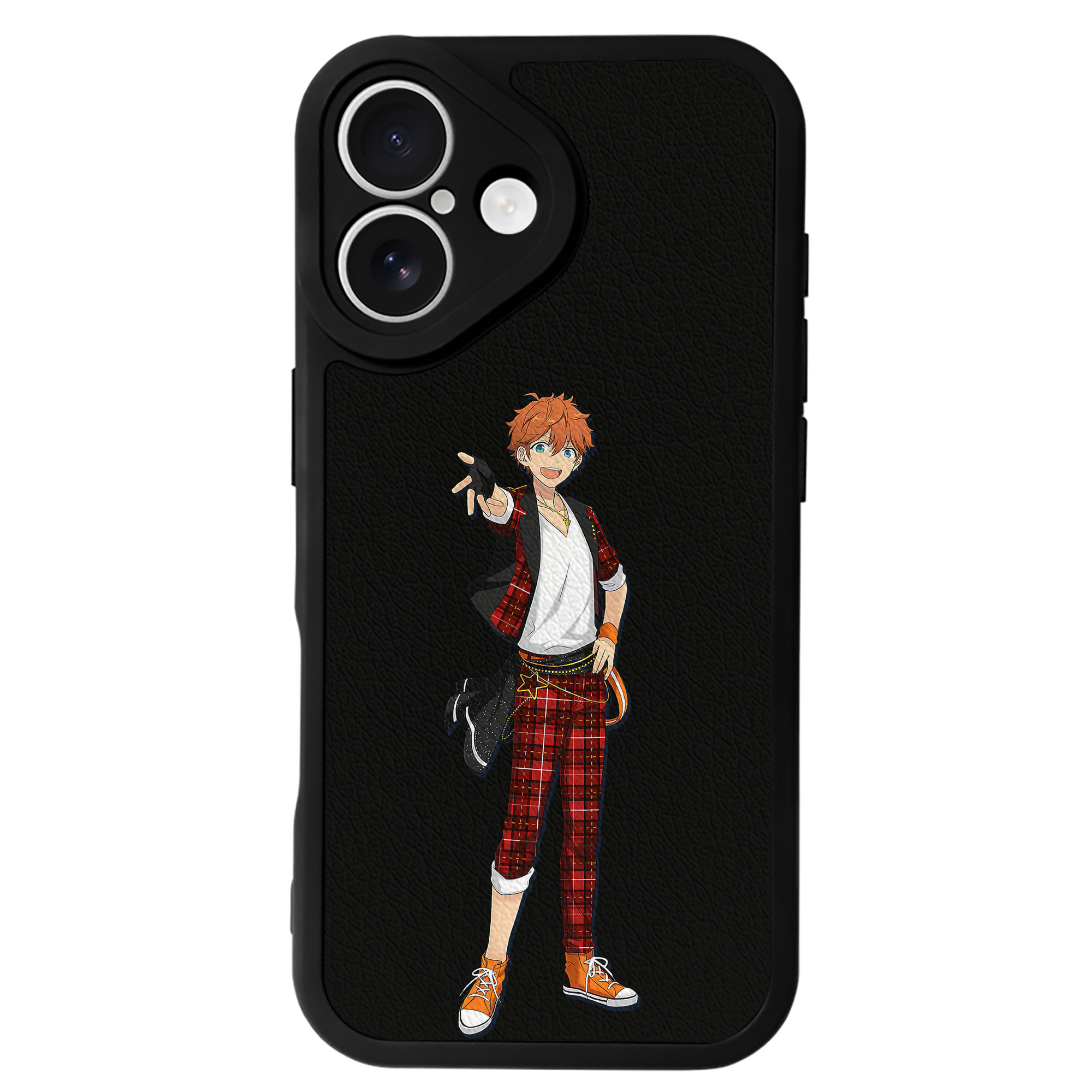 （画像用） あんさんぶるスターズ! Ensemble Stars 【iPhone 16シリーズ対応】シリコンスマホケース（レザー調） 材質：シリコン